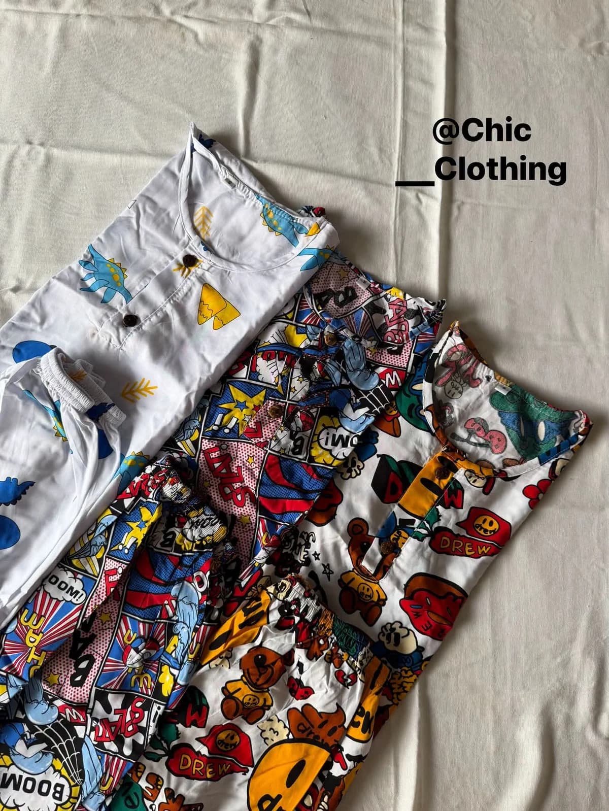 Pajama Short Set
